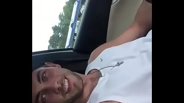 XXX Blond Gostosão jacking off in the car - Gayrotos ενεργειακές ταινίες