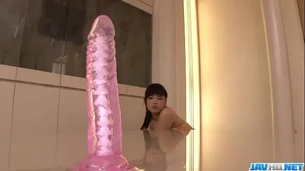 XXX Impressive toy porn with hairy Asian milf Satomi Ichihara Filem tenaga