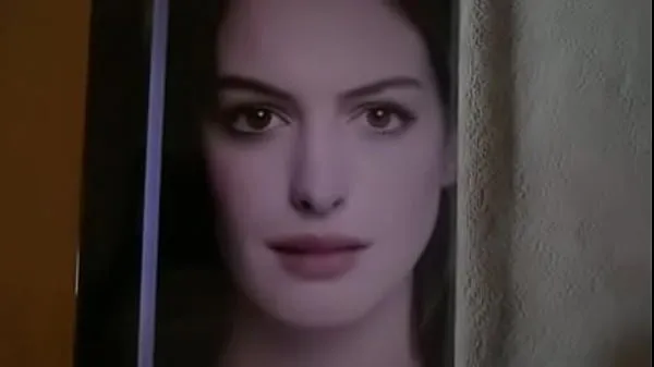 XXX My huge cum tribute to Anne Hathaway energy Movies