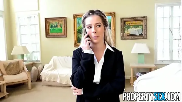 XXX PropertySex - Agente de bienes raíces pequeña y caliente se folla a un compañero de trabajo para obtener una casa en la lista películas sobre energía