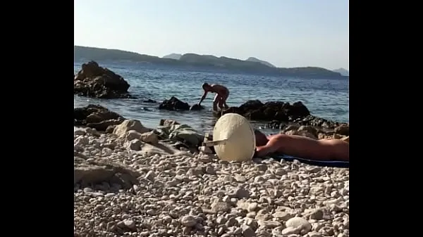 XXX Plage nudiste en Croatie Films énergétiques