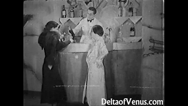 ภาพยนตร์ XXX Authentic Vintage Porn 1930s - FFM Threesome energy