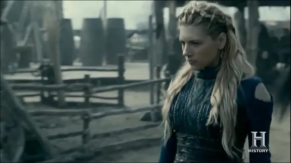 XXX Vikings S5 lagertha Cena de sexo energia Filmes