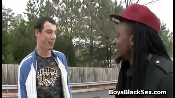 XXX Black Gay Man Fuck White Sexy Twink Boy 04 energifilmer