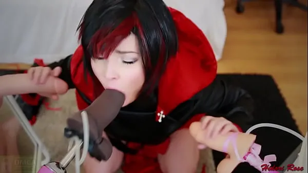 XXX Ruby Rose from RWBY takes on 3 dicks energy Movies