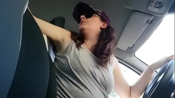 XXX Great masturbation in the car with a mega super wet orgasm for you energifilm