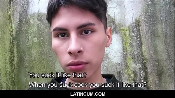XXX Young Broke Latino Twink Has Sex With Stranger Off Street For Money POV energetických filmů