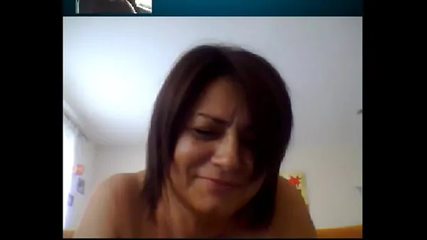 XXX Italian Mature Woman on Skype 2 エネルギー映画