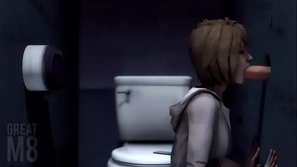 XXX Max meets a cock in the glory hole - Life is Strange - Credit on GreatM8 energifilm