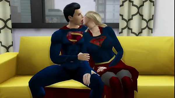 XXX Superman Fucks Supergirl DC PORN 3D energifilmer