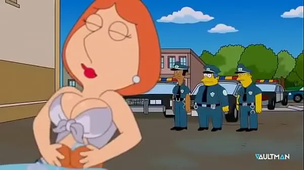 XXX Sexy Carwash Scene - Lois Griffin / Marge Simpsons أفلام الطاقة