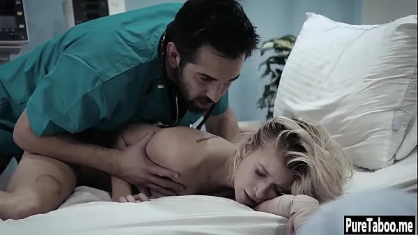 XXX Helpless blonde used by a dirty doctor with huge thing energiefilms