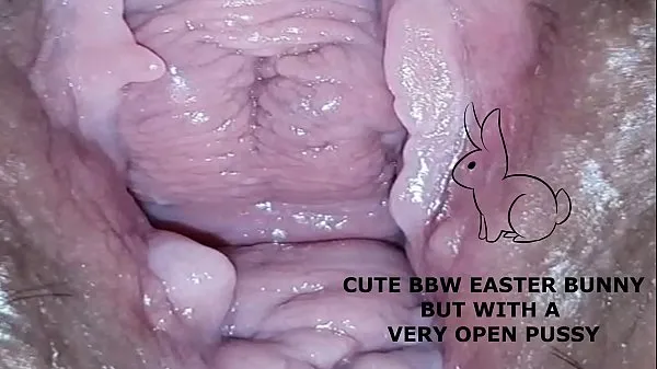 XXX Cute bbw bunny, but with a very open pussy energifilm