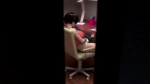 XXX Hentai 3d | Irmã capturados masturbando e fodido energia Filmes