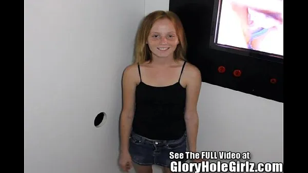 XXX Red Head Shorty Ravaged in a Glory Hole energifilm