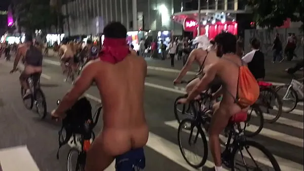 XXX World Naked Bike Ride - Brazil أفلام الطاقة