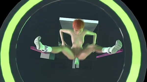 XXX Sexy Gwen on the Sex machine energifilmer