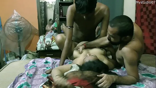 XXX Indian hot milf bhabhi having sex for money with two brother-in-law!! with hot dirty audio energifilm