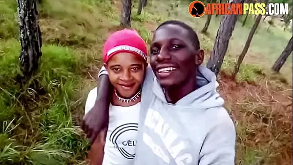 XXX Coppia amatoriale africana nera nubiana che fa sesso timido Parlare sporco Missionario Piledriver che esplode all'incirca con un enorme carico faccialefilm sull'energia