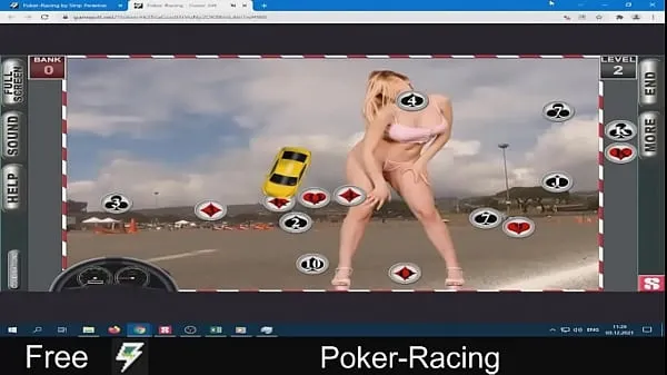 XXX Poker-Racing energiaelokuvat