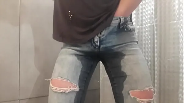 XXX Compilation 8 video di miei jeans e pantaloni bagnati più tacchi altifilm sull'energia