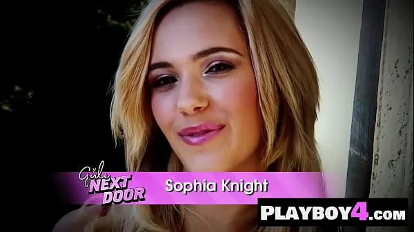 ภาพยนตร์ XXX Blonde MILF model Sophia Knight showing her perfect body in hot lingerie energy