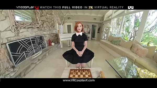 XXX Beth Harmon di QUEEN'S GAMBIT gioca a fottuti scacchi con te Porno VRfilm sull'energia