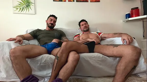 XXX Stepbrother warms up with my cock watching porn - can't stop thinking about step-brother's cock - stepbrothers fuck bareback when parents are out - Stepbrother caught me watching gay porn - with Alex Barcelona & Nico Bello energetických filmů