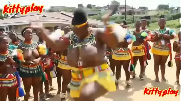 XXX African Dance pound boobs enerji Filmi