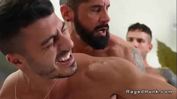 XXX Landscaper gang banged by gay couple in their home energy Movies