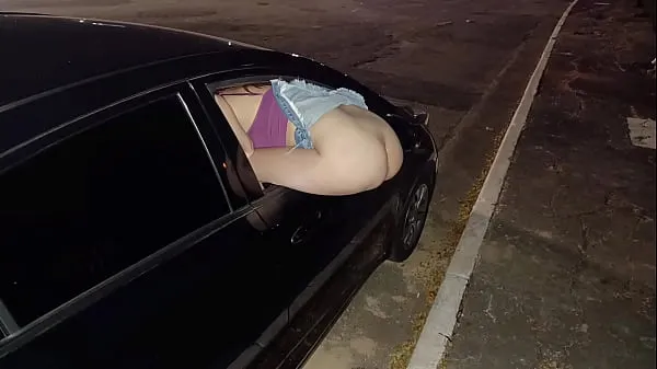XXX Married with ass out the window offering ass to everyone on the street in public energy Movies