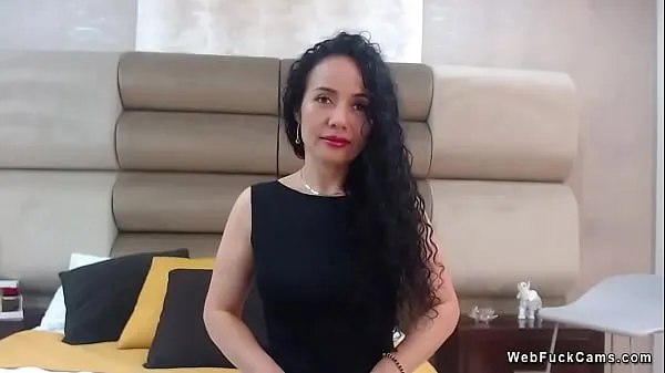 XXX Solo maduro Latina se masturba na webcam energia Filmes