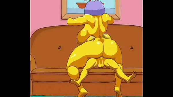 ภาพยนตร์ XXX Selma Bouvier from The Simpsons gets her fat ass fucked by a massive cock energy