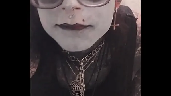 XXX Goth girl morning quickee energifilmer