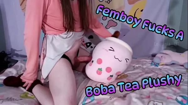 XXX Femboy fode um Boba Tea Plushy! (provocação energia Filmes