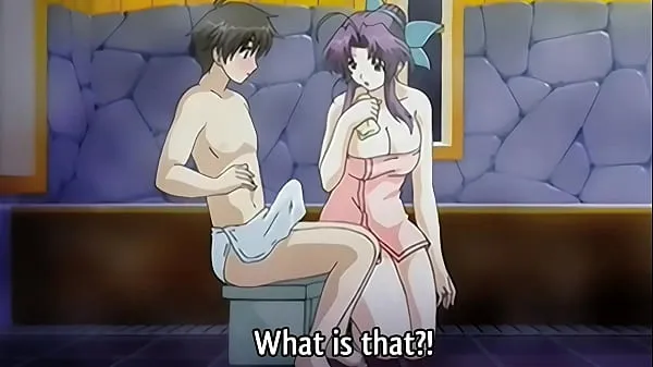 XXX Step Mom gives a Bath to her 18yo Step Son - Hentai Uncensored [Subtitled توانائی کی فلمیں