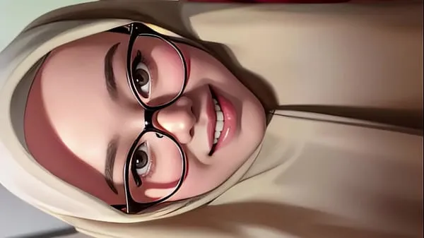 XXX hijab girl shows off her toked energijski filmi