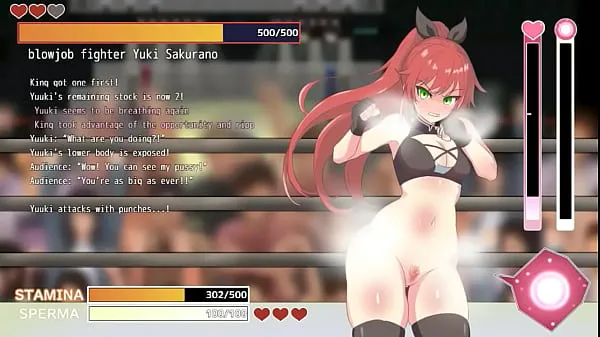 XXX Red haired woman having sex in Princess burst new hentai gameplay Film energi