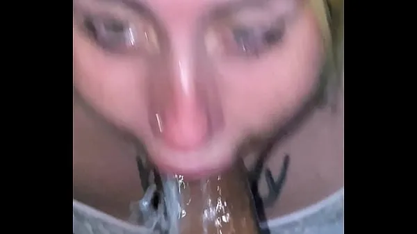 XXX little bitch sucks it all and fills it with slime and puts it in her pussy all wetEnergiefilme