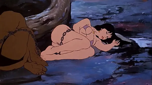 XXX Sexy Brunette Gets Captured By Savages / Erotic Animated Fantasy / Toons / Anime энергетических фильмов