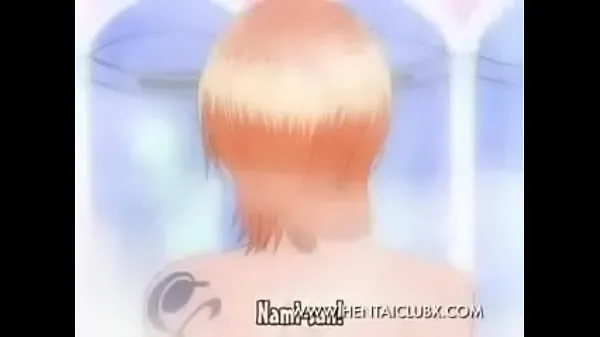 XXX hentai anime Nami and Vivi Taking a Bath One Piece energijski filmi